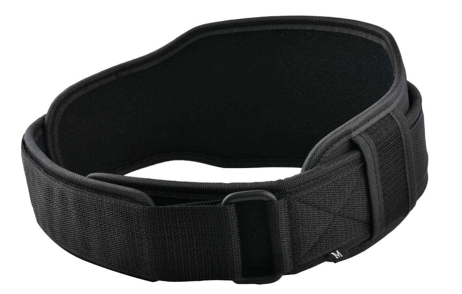 Small Black Weight Lifting Belt Gym Training Neoprene Fitness Workout Double Support
