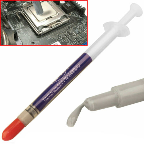 Small Heat Sink Thermal Compound Silicon Cooling Paste Grease Pc Cpu Processor Syringe
