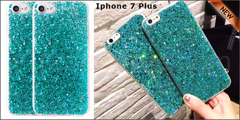 Bling Silicone Glitter Shockproof Case Cover For Apple Iphone 7 Plus