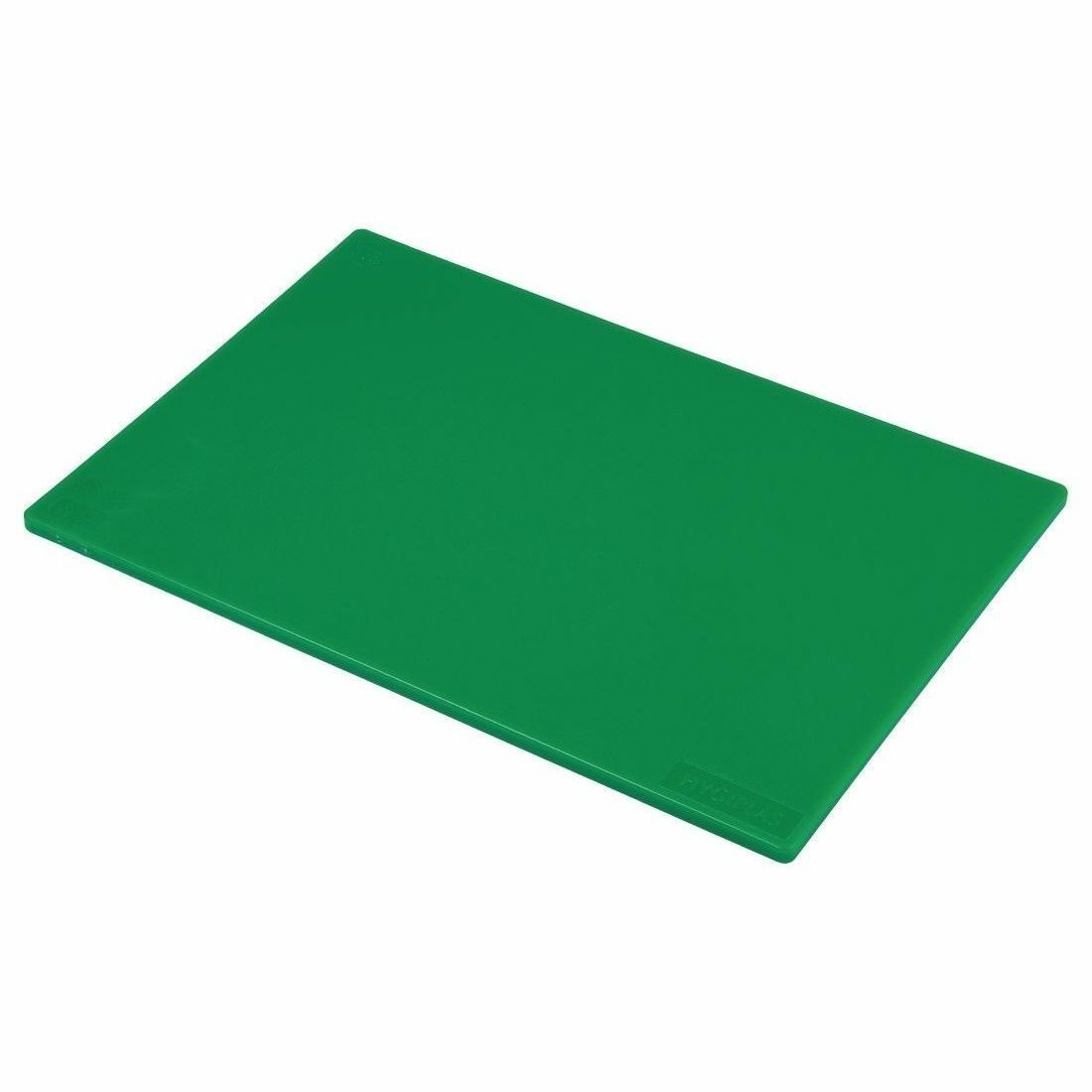 Green Commercial Kitchen Chopping Board Colour Coded Hygiene Catering Food Cutting Set