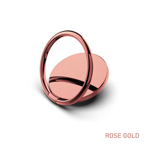 360° Rose Gold Phone Ring Holder Finger Grip Rotating Stand Mount for Mobile Phone Disc
