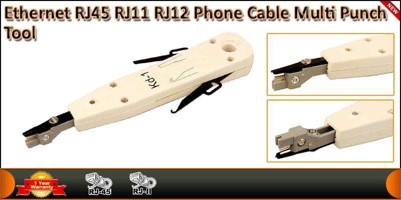 Idc Krone Punch Down Insertion Tool Rj11 Rj45 Network Telephone Socket