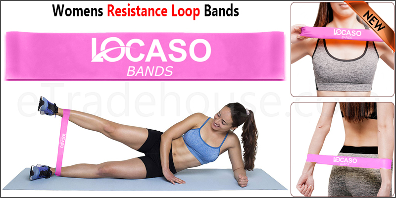  Resistance Loop Bands 30Cm Glutes | Leg | Yoga | Pilates | Gym | Exercise