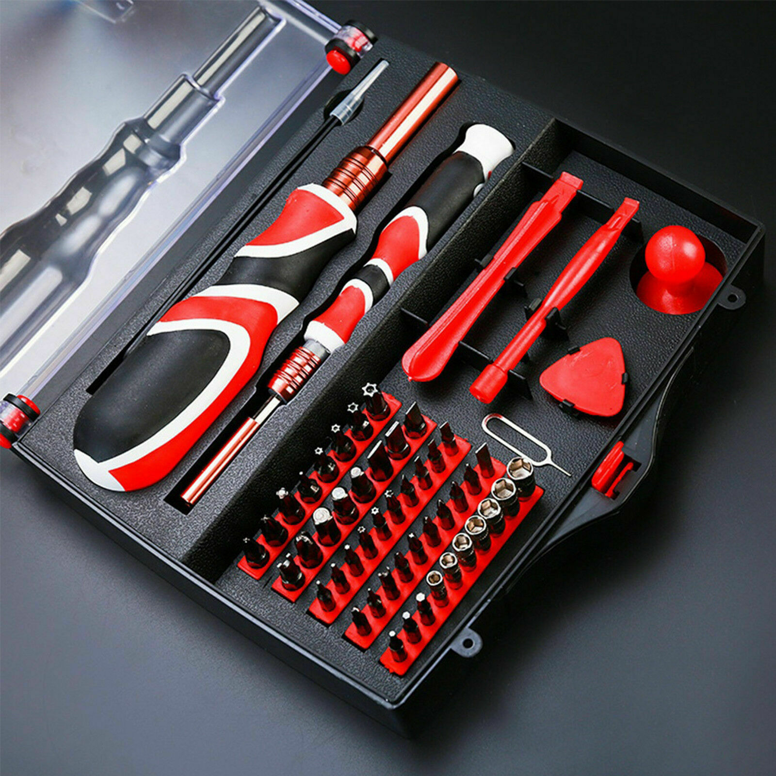 56Pcs Multi Functional Precision Insulated Screwdriver Set Large Small Hex Torx
