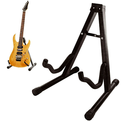 Frame Universal Foldable Guitar Stand Fits All Guitars Acoustic Electric Bass