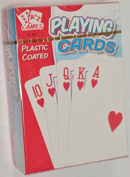 Plastic Coated Pack Of Playing Cards