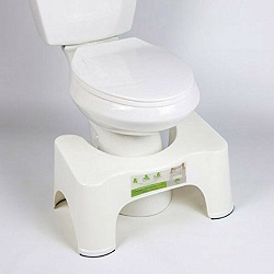 Bathroom Toilet Squatty Step Stool Potty Squat Aid For Constipation Piles Relief