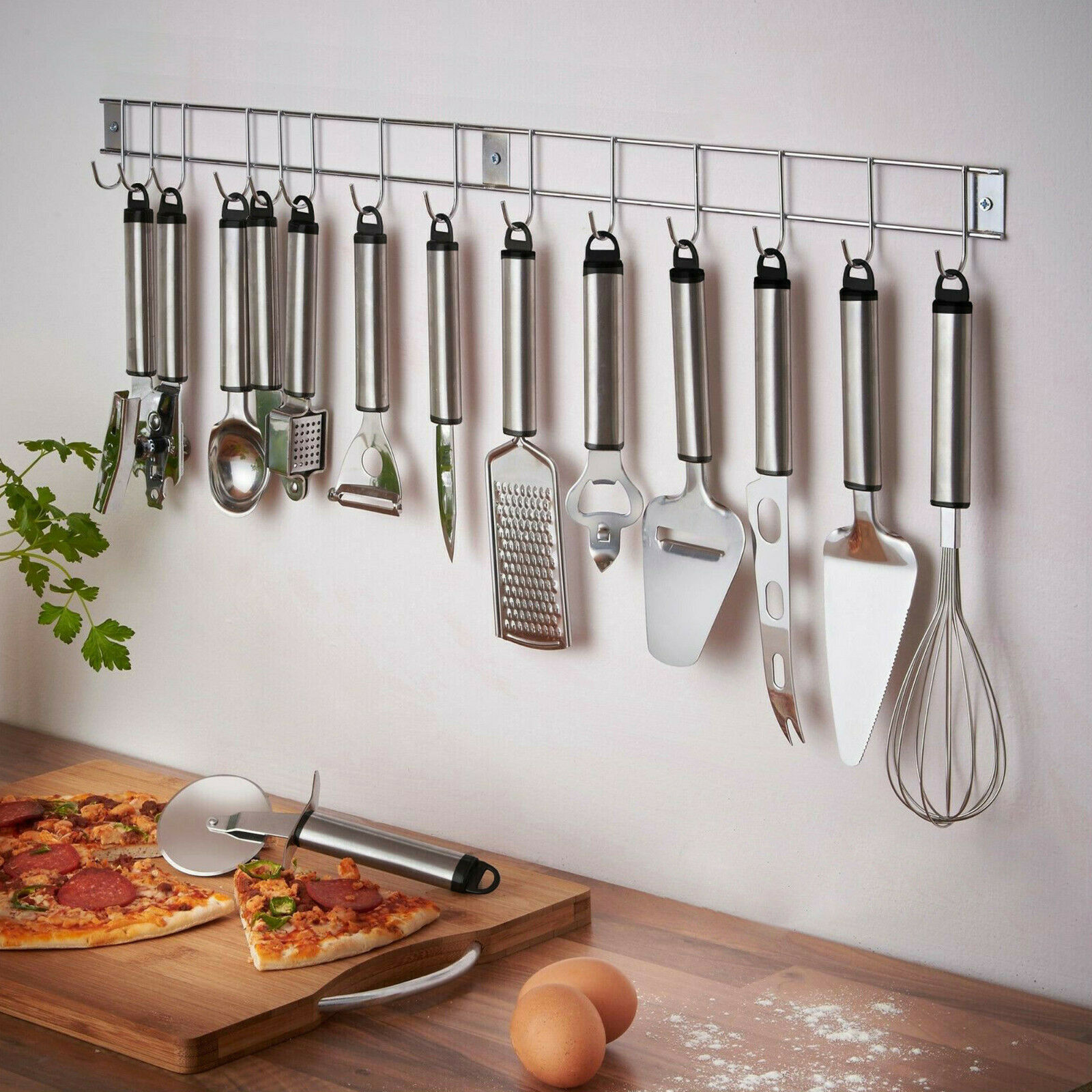 12 Piece Stainless Steel Kitchen Utensil & Gadget 