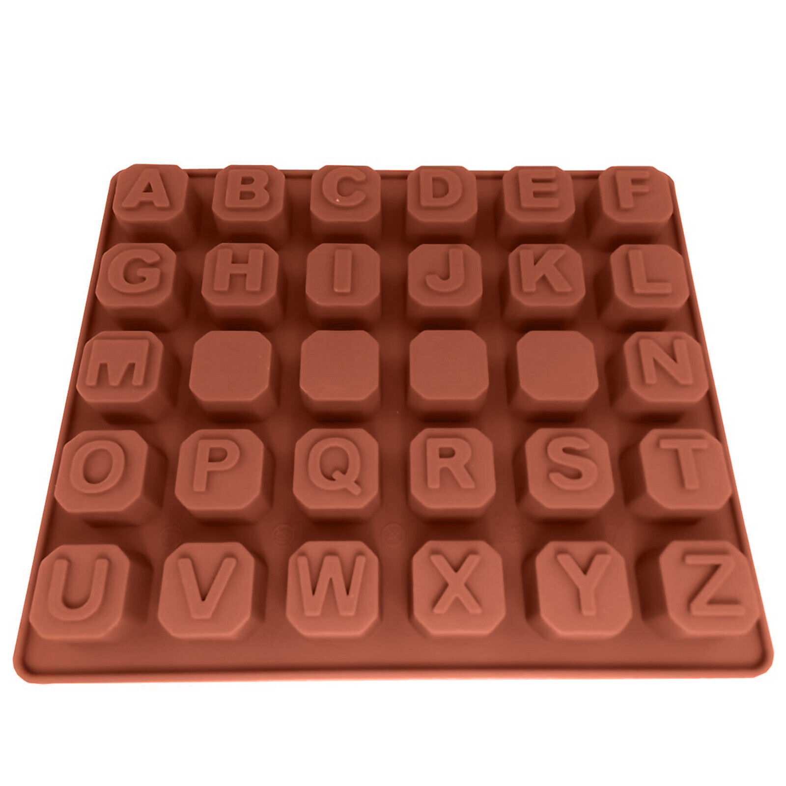 Alphabet Blocks Letters Silicone Mould Chocolate Candy Gift Words Favours Party