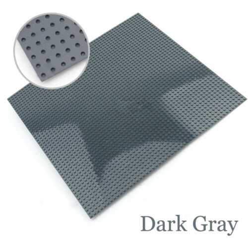 Dark Grey 50 x 50 studs 40 x 40 cm Building Bricks Base Plate Construction Blocks Board
