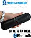 Portable Pill Wireless Bluetooth Outdoor Speaker Supports Fm Usb Functions Z.14A