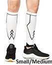 Small Medium Compression Socks Pair Travel Sports Running Cycling Calf Pain Relief Shin Foot