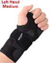Carpal Tunnel Support Adjustable Brace Splint Arthritis Left Hand M