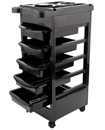 Salon Hairdresser Barber Beauty Storage Trolley Hair Drawers Colouring Cart Spa