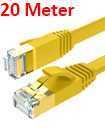 20 Meter Flat Rj45 Cat7 Ethernet Network Cable Lan