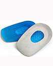 Gel Heel Cushions Orthotic Heel Support Pad Pain Relief Foot Cup Shoe Insoles