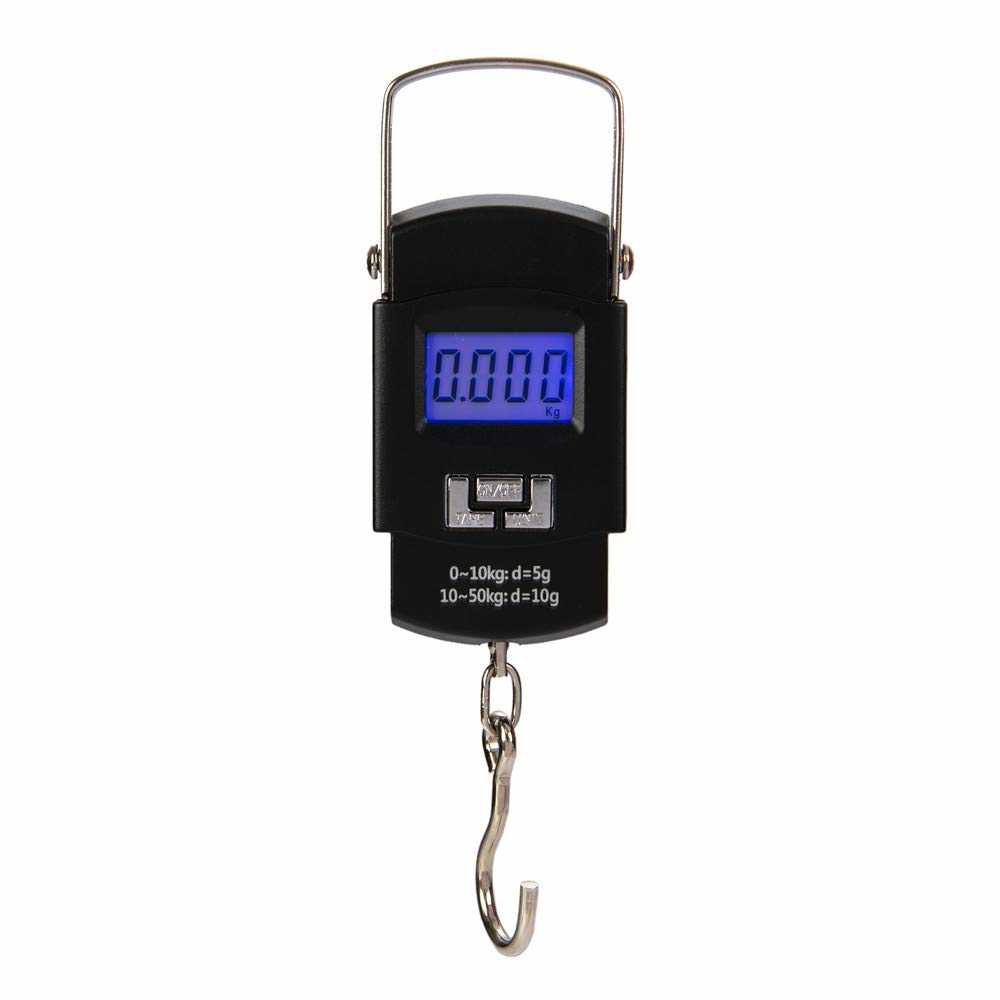 Portable Luggage Scale 50kg Electronic Digital Suitcase Travel Bag Hanging Weighing Scale