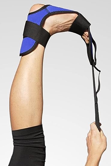 Blue Leg Stretcher for Plantar Fasciitis Yoga Flexibility Stretch Band Leg Fascia Stretcher Strap Gym Trainer Ballet