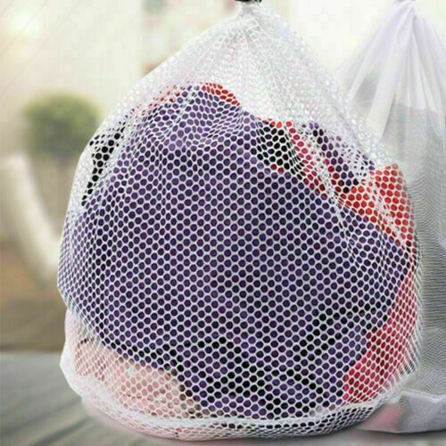 Pack of 4 Sizes Washing Mesh Bag Machine Bag Supplies Mesh Net Reusable Laundry Large Storage Wash Bag