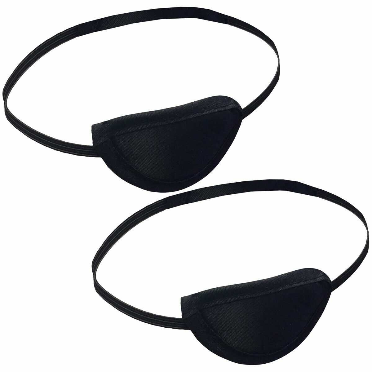 2x Medical Concave Eye Patch Foam Groove Washable Eyeshades For Strap Kids Adults