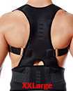 Neoprene Magnetic Posture Corrector Belt Bad Back Brace Shoulder Support Brace