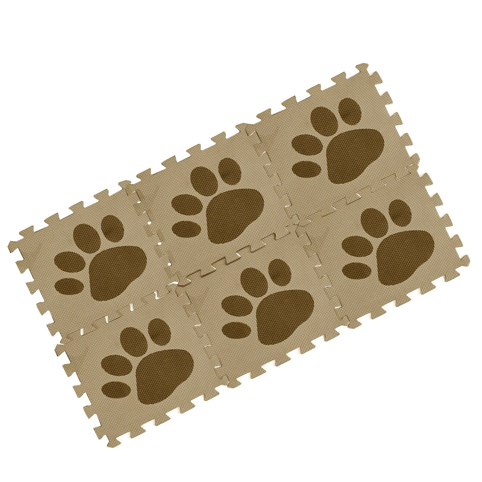 Brown Easy Clean Placemat Pet Food Feeding Bowl Mat Puppy Cat Dog Food Water Non Slip