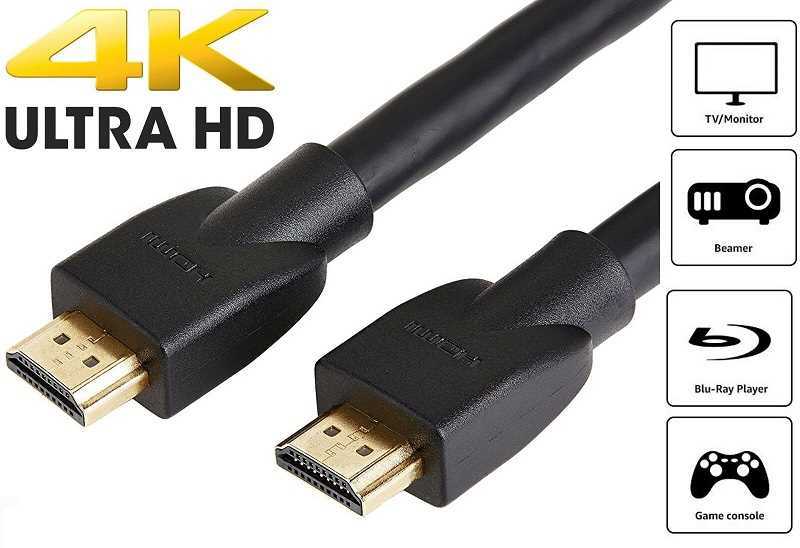 2M Premium UltraHD HDMI Cable High Speed 4K 2160p 3D Lead