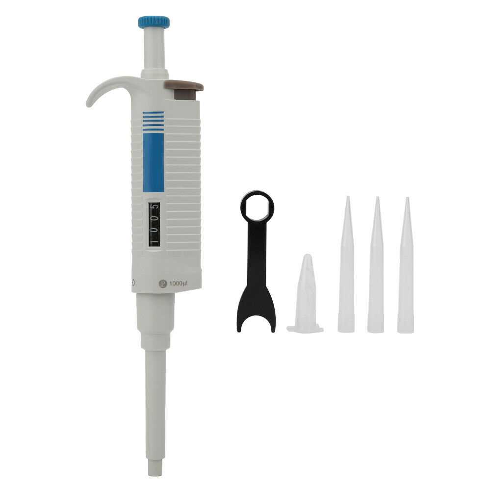 100-1000µl Experiment Pipette Pipettor Professional Supplies for Laboratory Teachers