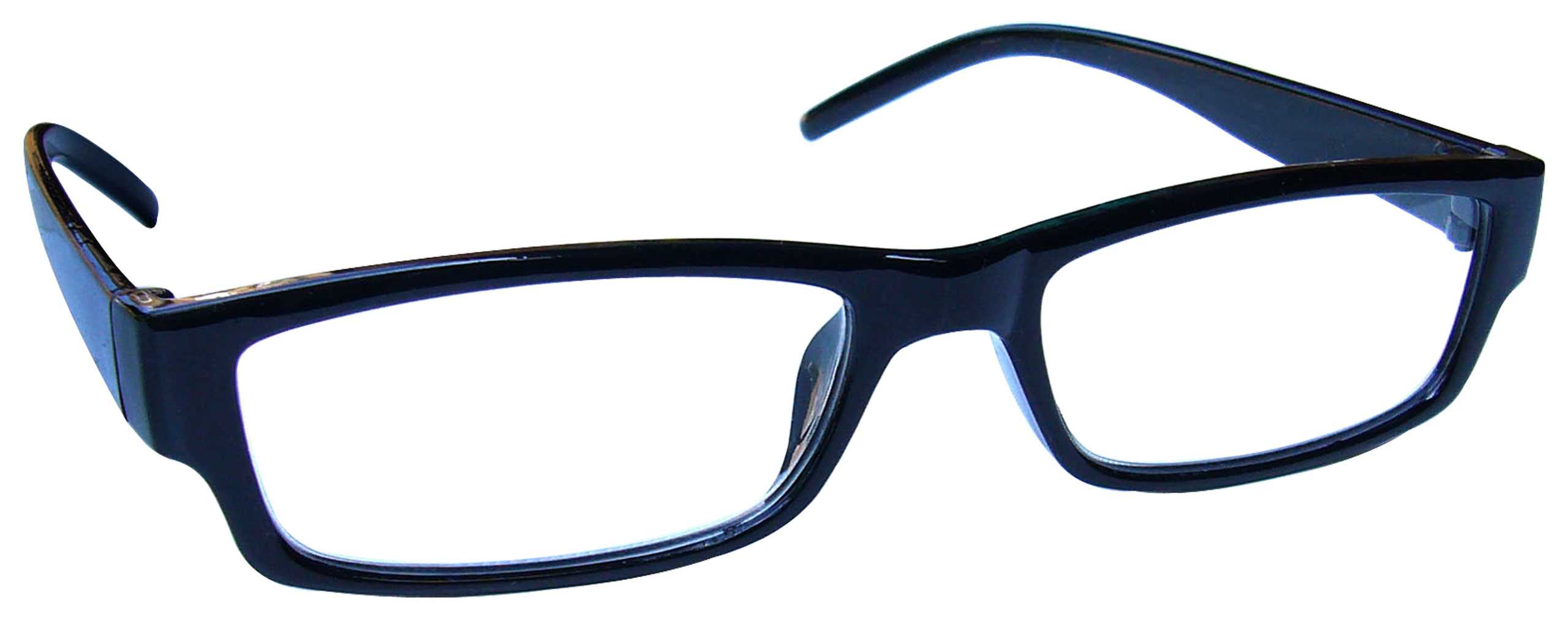 +1.0 Black Reading Glasses Mens Womens Lightweight Designer Style UV Reader UVR32