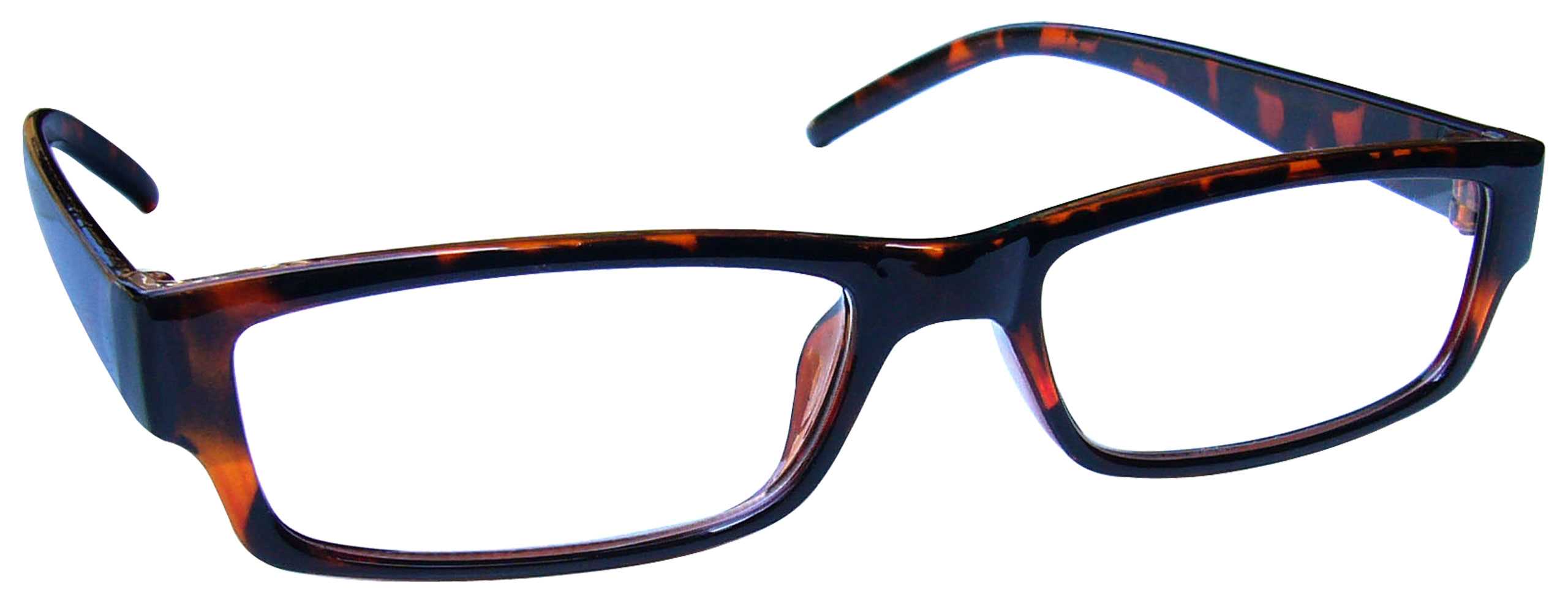 +1.00 / +1.0 Brown Reading Glasses Mens Womens Lightweight Designer Style UV Reader UVR32