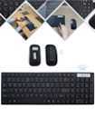 Slim 2.4G Wireless Keyboard And Cordless Optical Mouse Combo For Pc