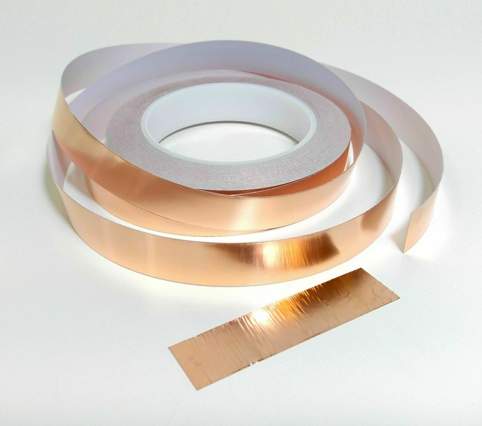 10mm x 25M Length Adhesive Copper Slug Tape Snail Barrier conductive Repellent Guitar EMI 25M