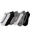 6 Pairs Mens Trainer Liner Ankle Socks Funky Designs Adults Sports  (Option 8 )