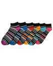 6 Pairs Mens Trainer Liner Ankle Socks Funky Designs Adults Sports  (Option 9)