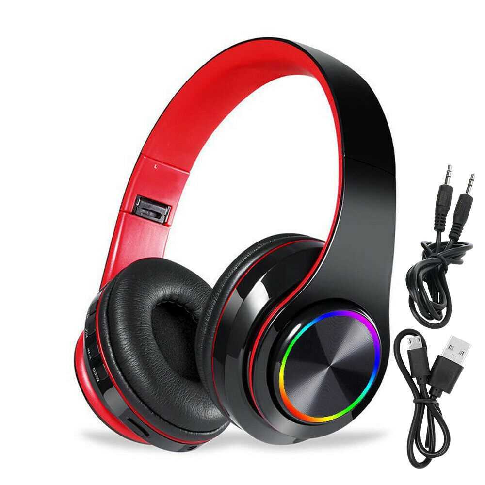Wireless Bluetooth Headphones with Noise Cancelling Over Ear Stereo Earphones