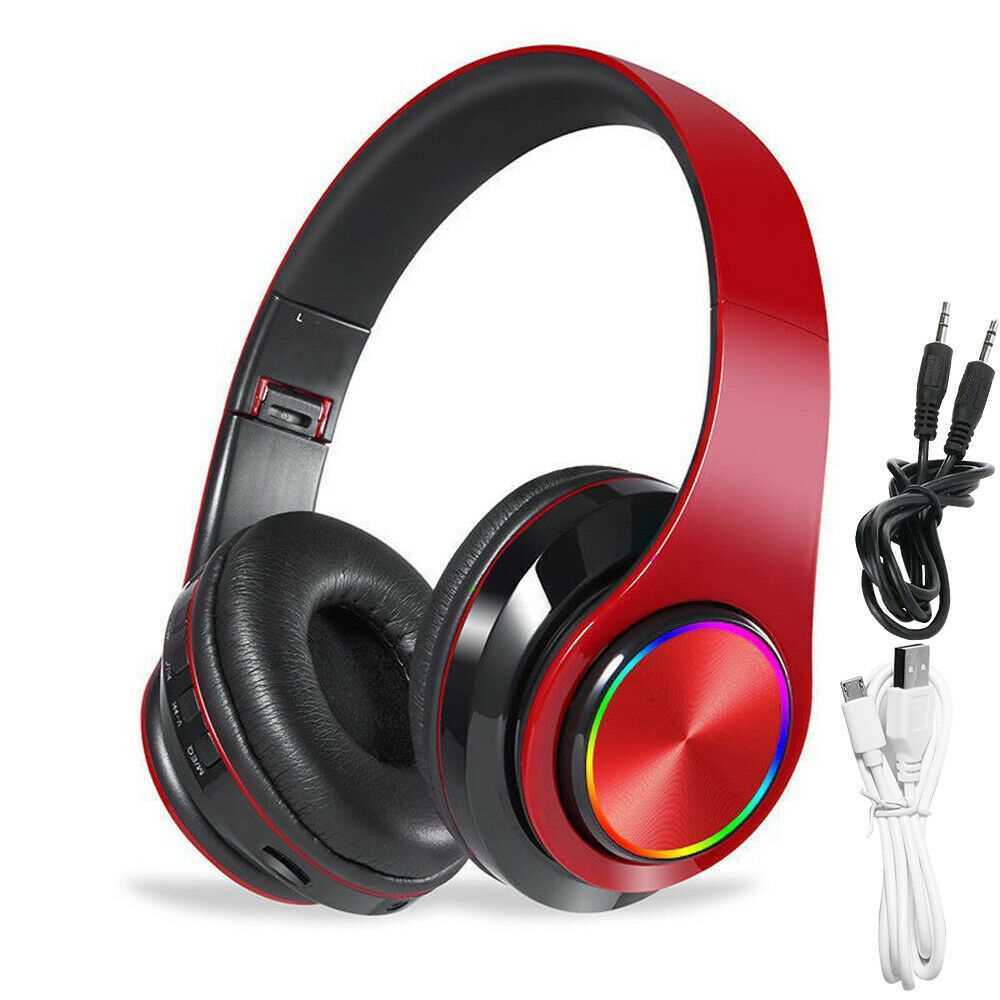 Wireless Bluetooth Headphones with Noise Cancelling Over Ear Stereo Earphones