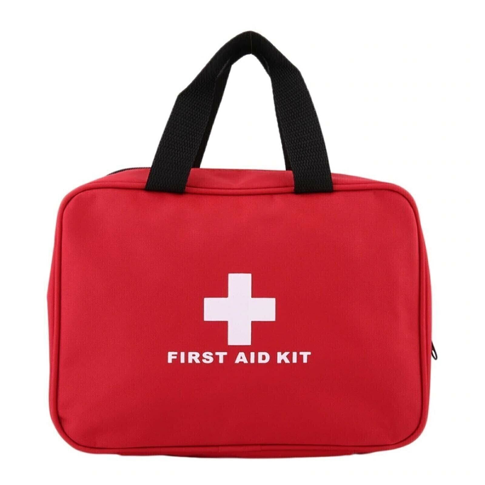 106 Piece First Aid Kit Medical Emergency Travel Home Car Taxi Work First Aid Bag