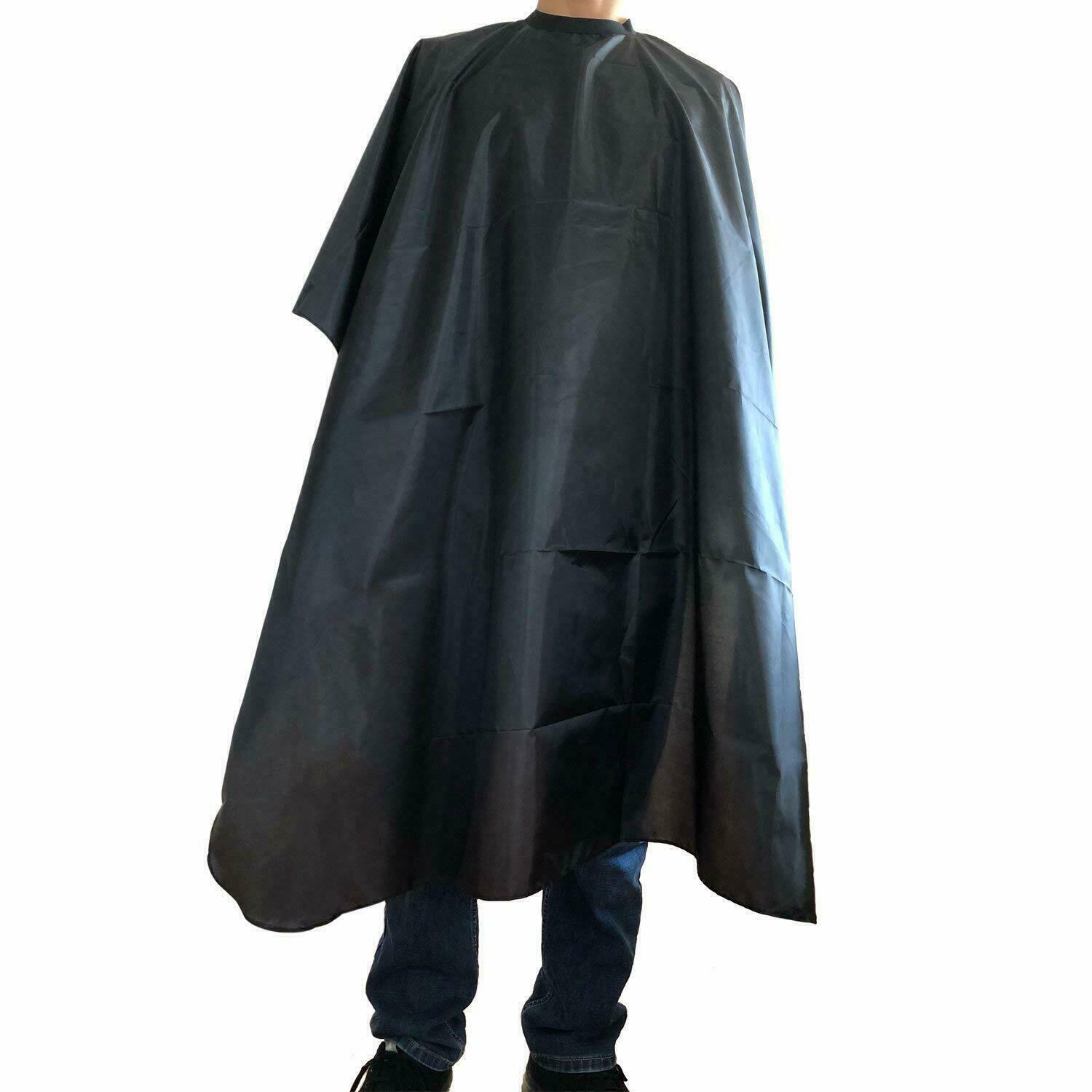 Black Haircutting Barber Gown Professional Hair Cut Cutting Salon Barber Hairdressing Unisex Gown Cape Apron
