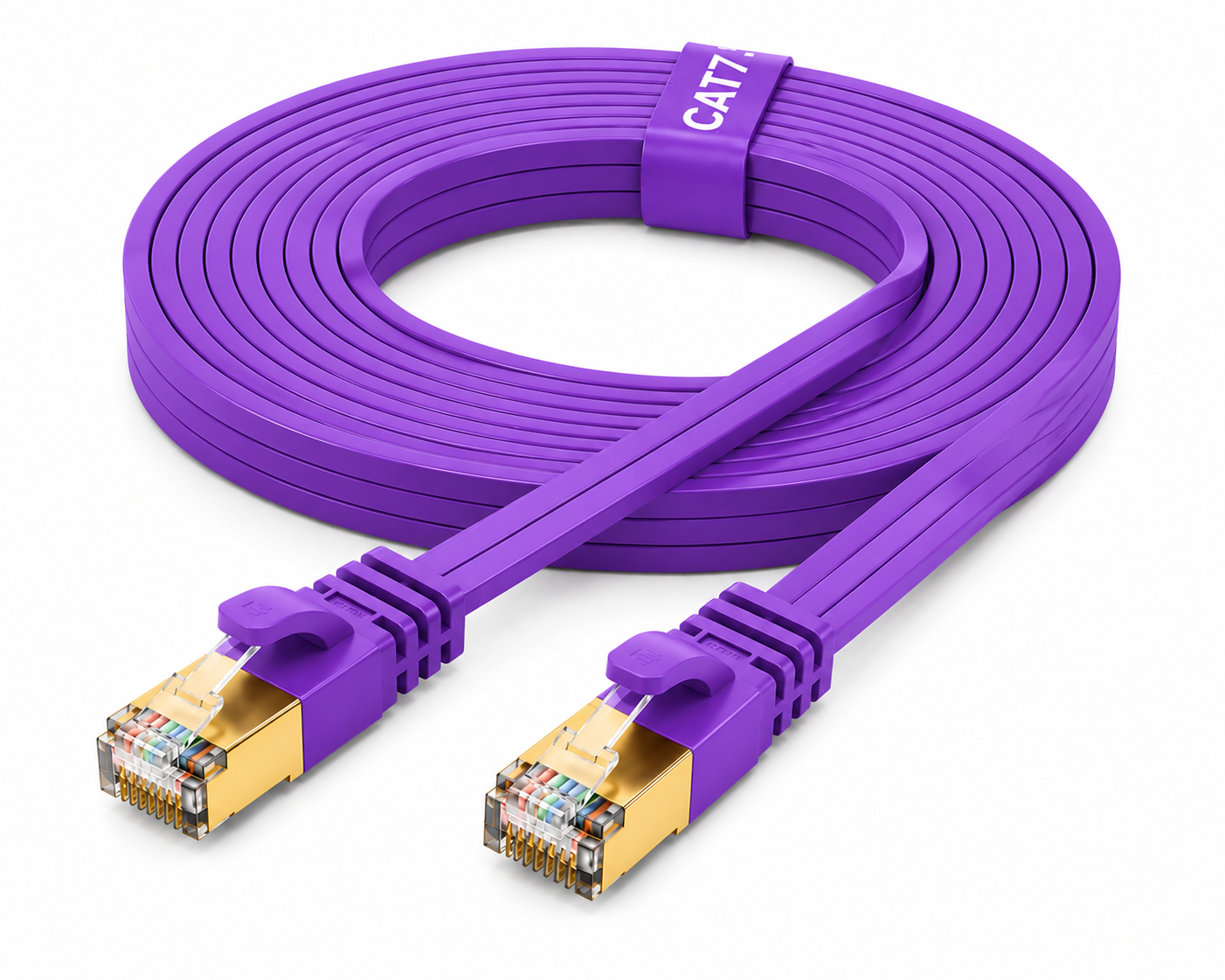 15 Meter Flat Rj45 Cat7 Ethernet Network Cable Lan
