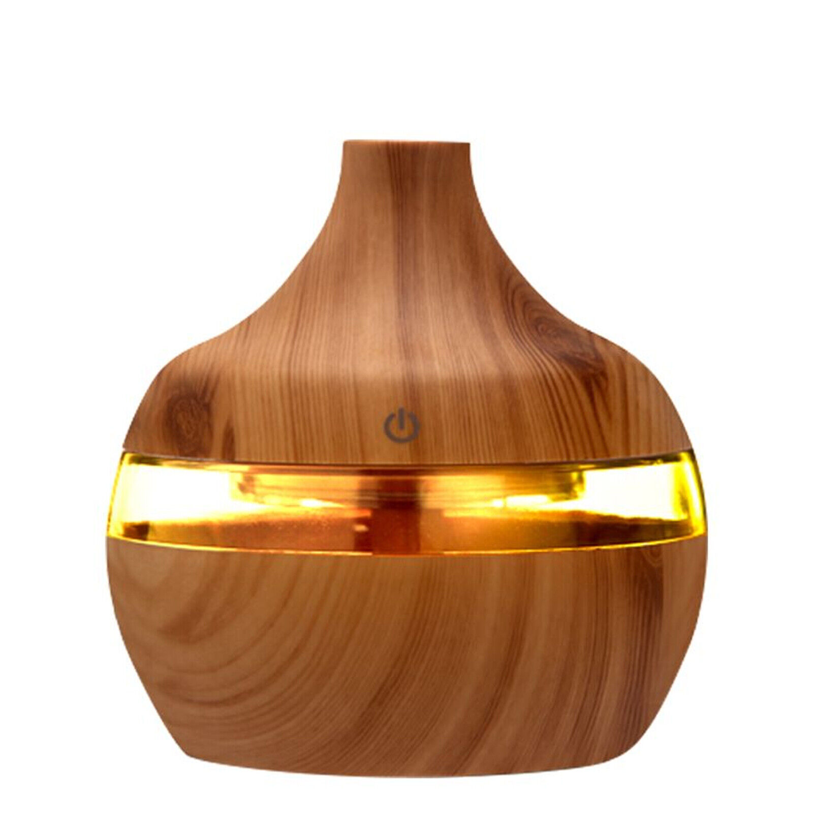 7 Colour Humidifier Yellow Housing LED Ultrasonic Room Humidifier Aroma Essential Oil Diffuser Air Purifier