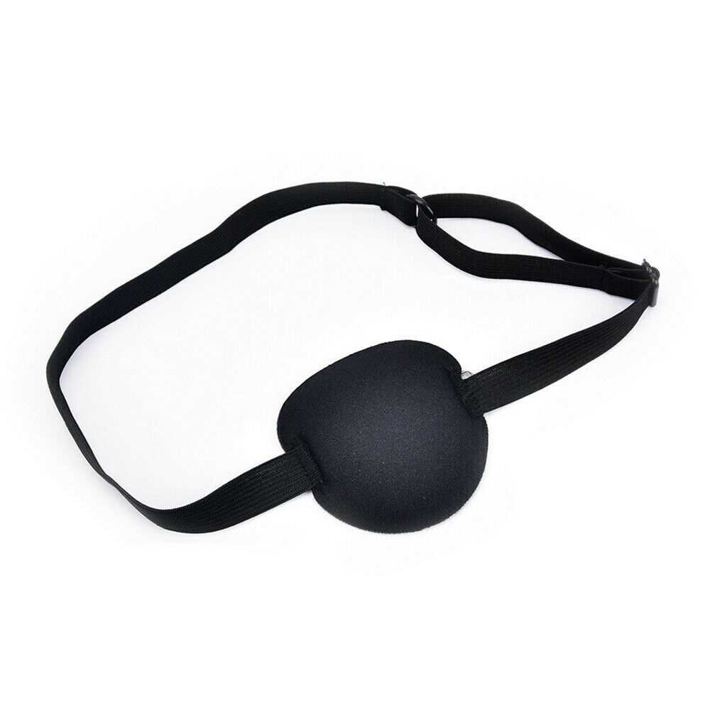 Medical Concave Eye Patch Foam Groove Washable Eyeshades For Strap Kids Adults