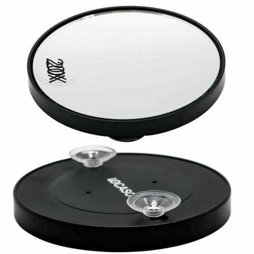 20X Magnifying Make Up Cosmetic Vanity Mirror Bathroom Shaving Suction Mirrors
