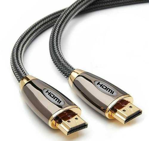 5M Premium 4K HDMI Cable 2.0 High Speed Gold Plated Braided Lead 2160P 3D HDTV UHD