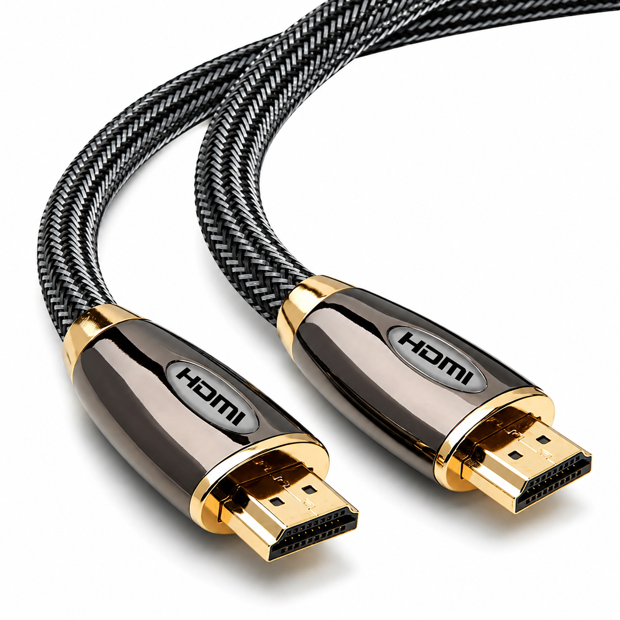 Premium 3 Meter V2.0 HDMI Cable Gold High Speed HD