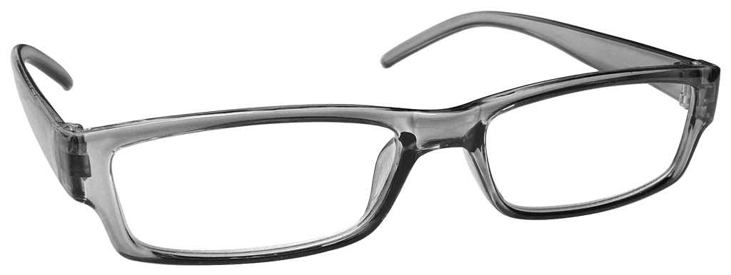 +1.0 Grey Reading Glasses Mens Womens Lightweight Designer Style UV Reader UVR32