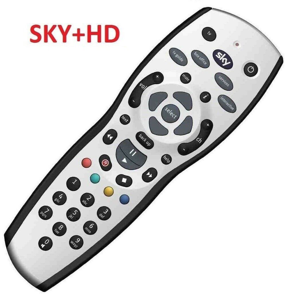 SKY Replacement TV Remote Control for Sky + Plus HD Rev 9f SKY Remote Control Replacement HQ with SKY Button and Play Pause