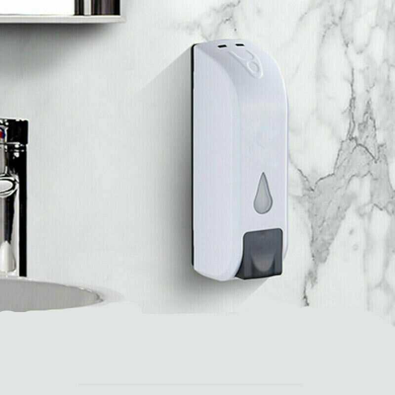 Wall Mounted Push Bathroom Soap Dispenser For Shower Hand Gel Shampoo Bath